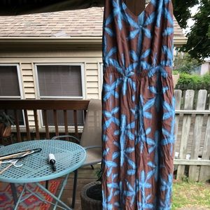 LOFT summer jumpsuit size L